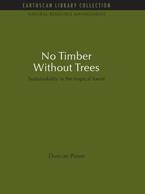 cover image of No Timber Without Trees